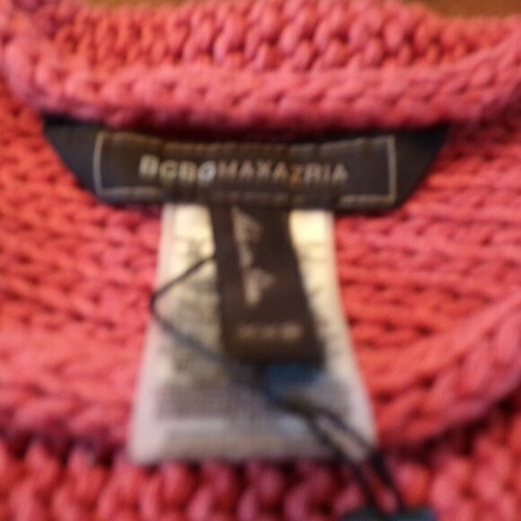 BCBGMaxAzria cropped sweater with side slits   NWT - Picture 3 of 5